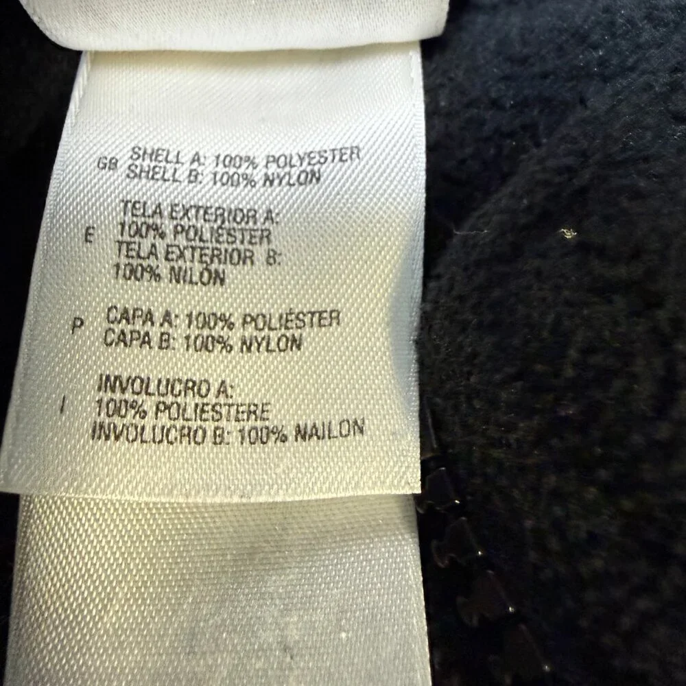 The North Face TKA‎ 200 Full Zip Fleece Jacket Men’s XXL Black EUC